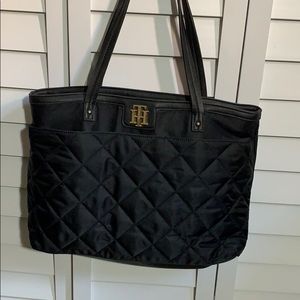 BLACK TOTE BAG